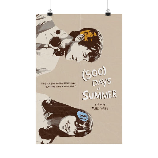 500 Days Of Summer Film Wall Art Poster